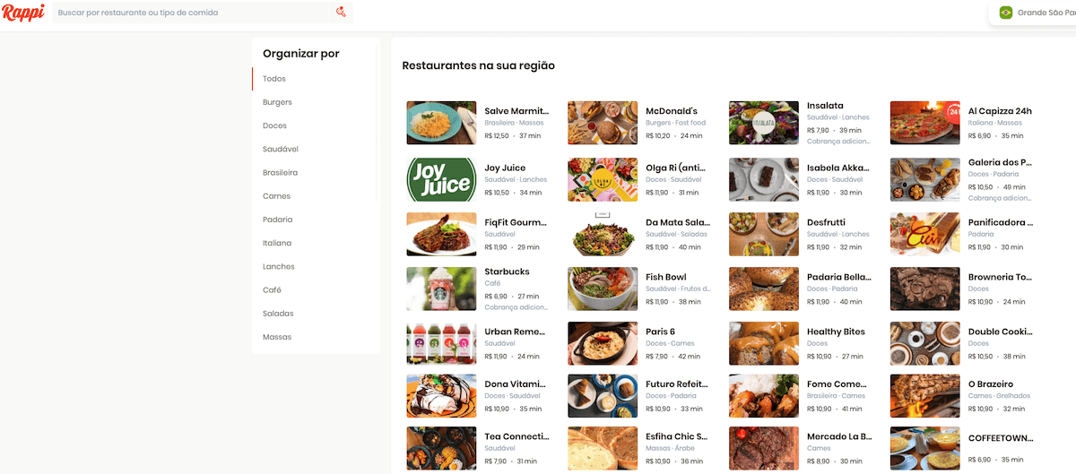 E-commerce x marketplace – Rappi