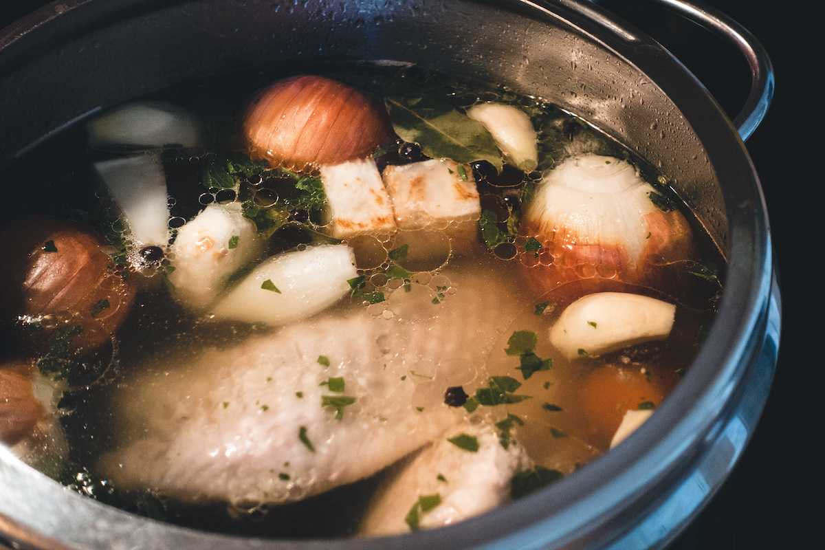 Receitas de sopas e caldos – Caldo de frango